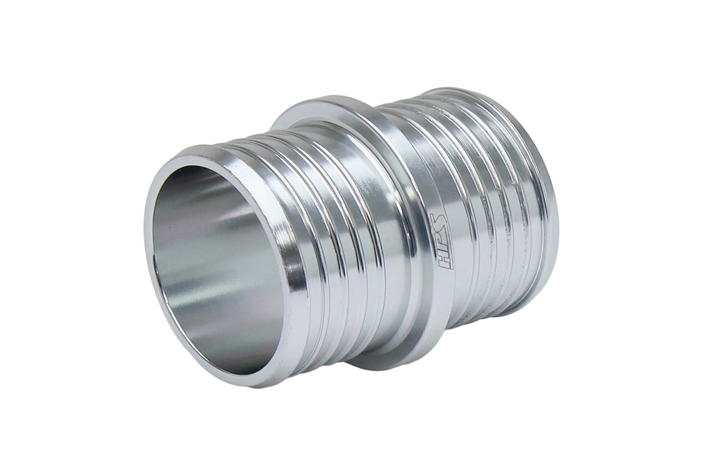 HPS Performance Hps Billet Aluminum Hose Union 1 3/8" Od Ahu 138 Sl Silver - AHU-138-SL
