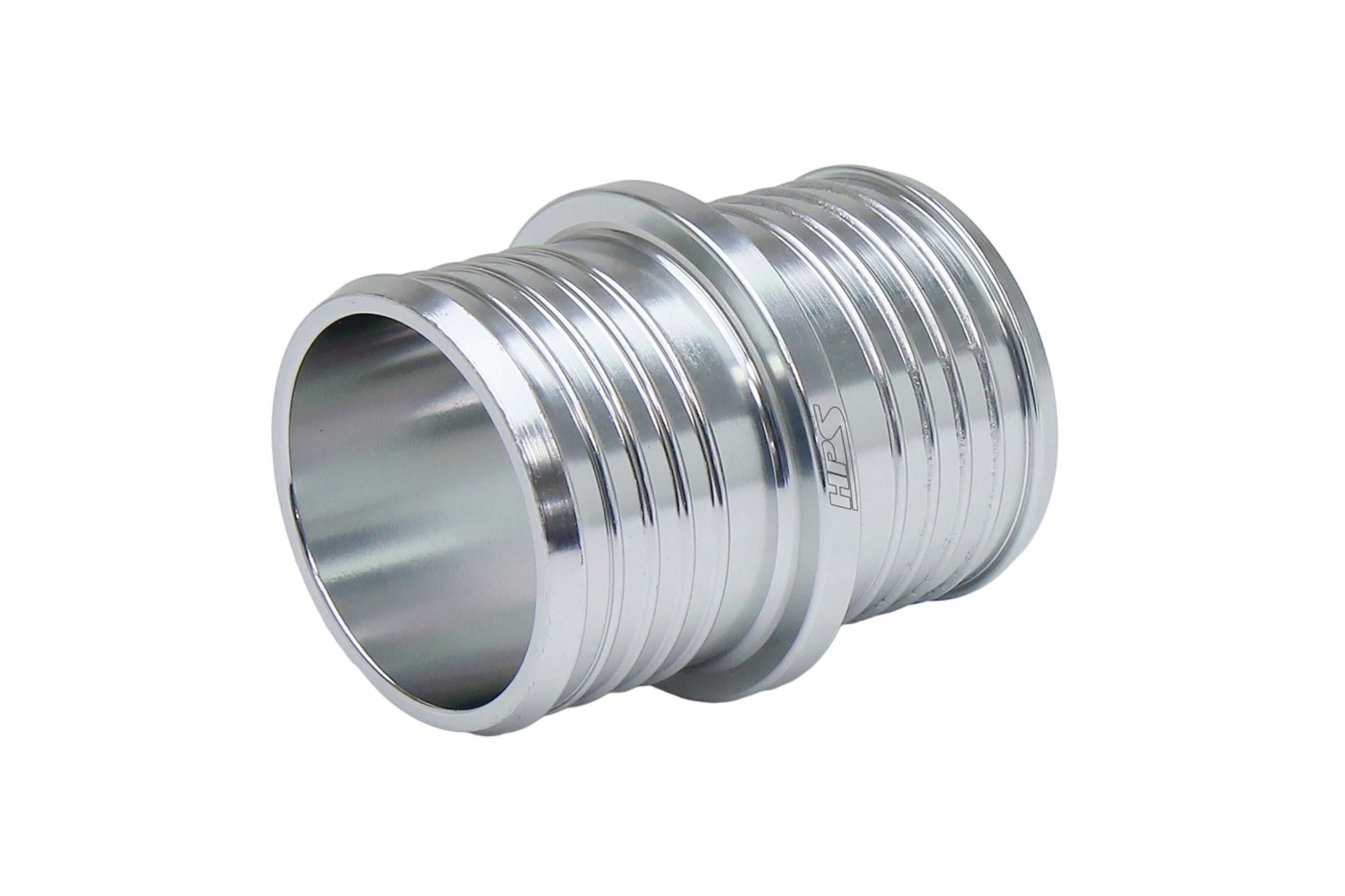 HPS Performance Hps Billet Aluminum Hose Union 3/4" Od Ahu 075 Sl Silver - AHU-075-SL