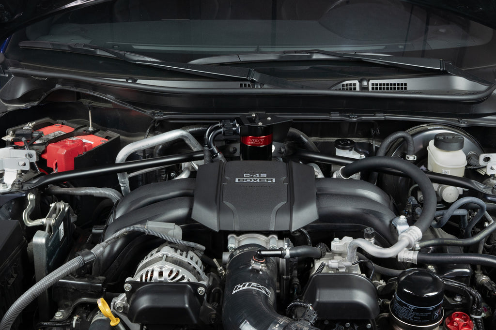 HPS Performance Oil Catch Can Kit 860-026 Red - 860-026