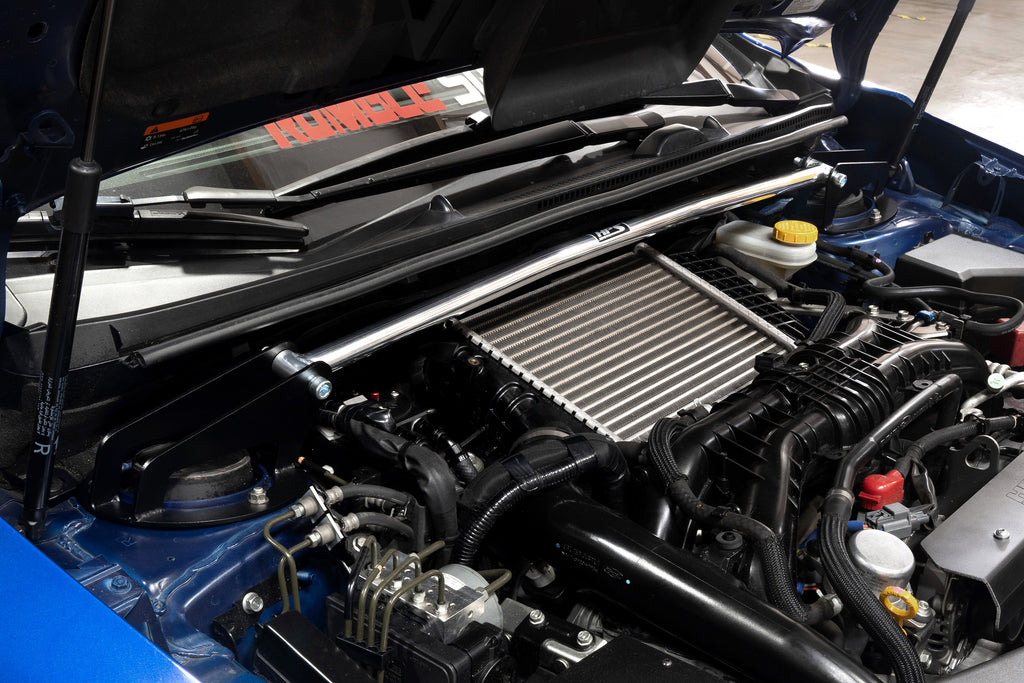 HPS Performance Front Strut Bar 42-116P Polished - 42-116P