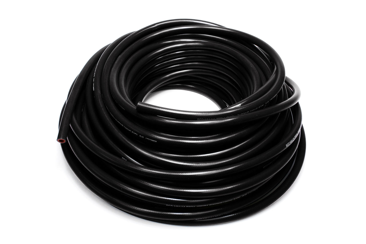 HPS Performance Hps Silicone Heater Hose 3/8" Id, 50 Foot Roll Hthh 038 Bl Kx50 Black - HTHH-038-BLKx50