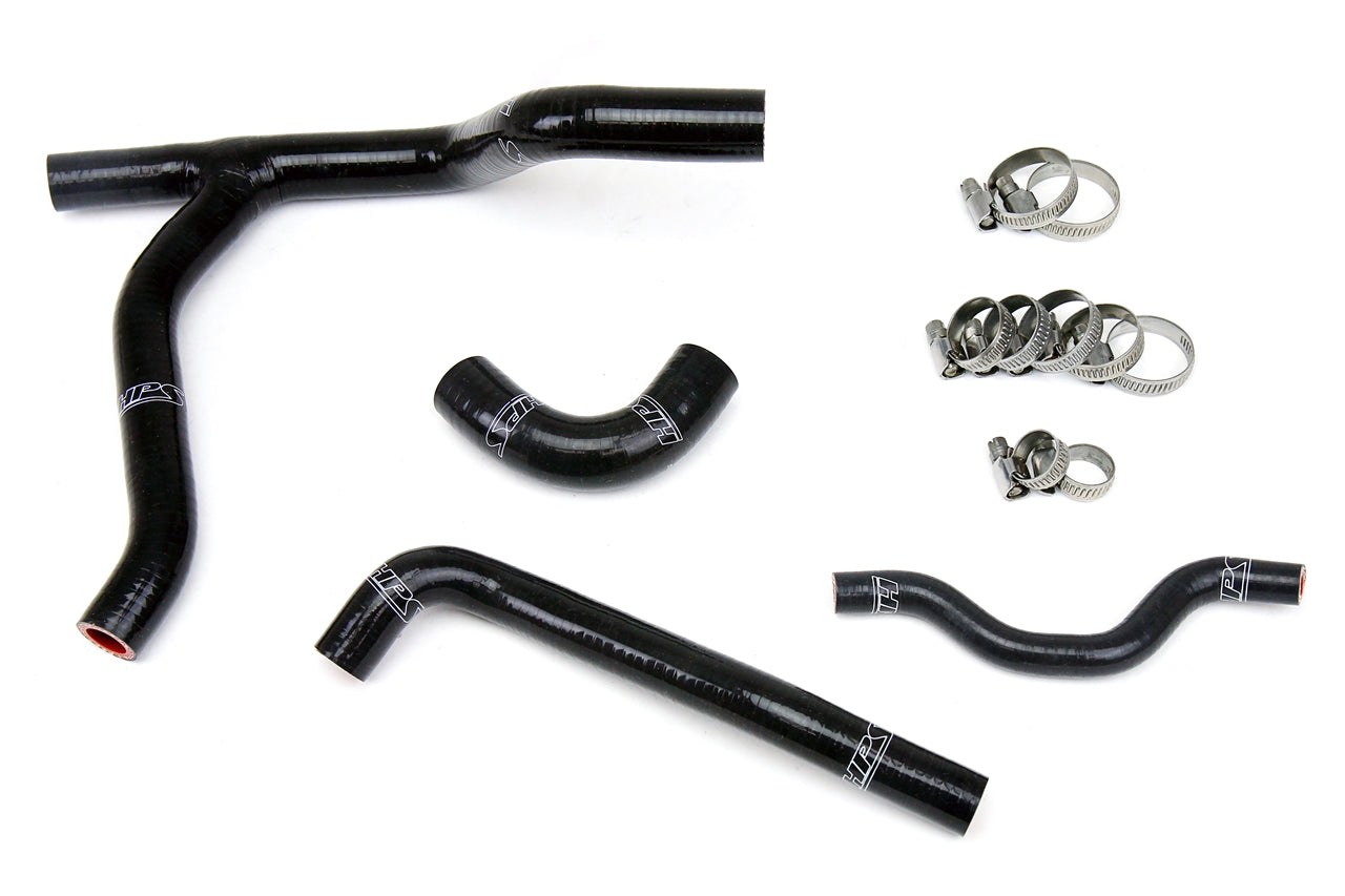 HPS Performance Hps Silicone Radiator Coolant Hose Kit 57 1245 Blk Black - 57-1245-BLK