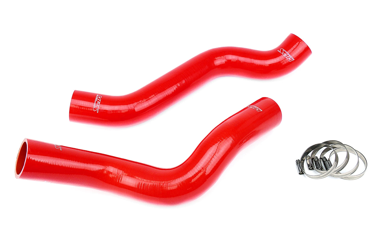 HPS Performance Hps Silicone Radiator Coolant Hose Kit 57 1318 Red Red - 57-1318-RED