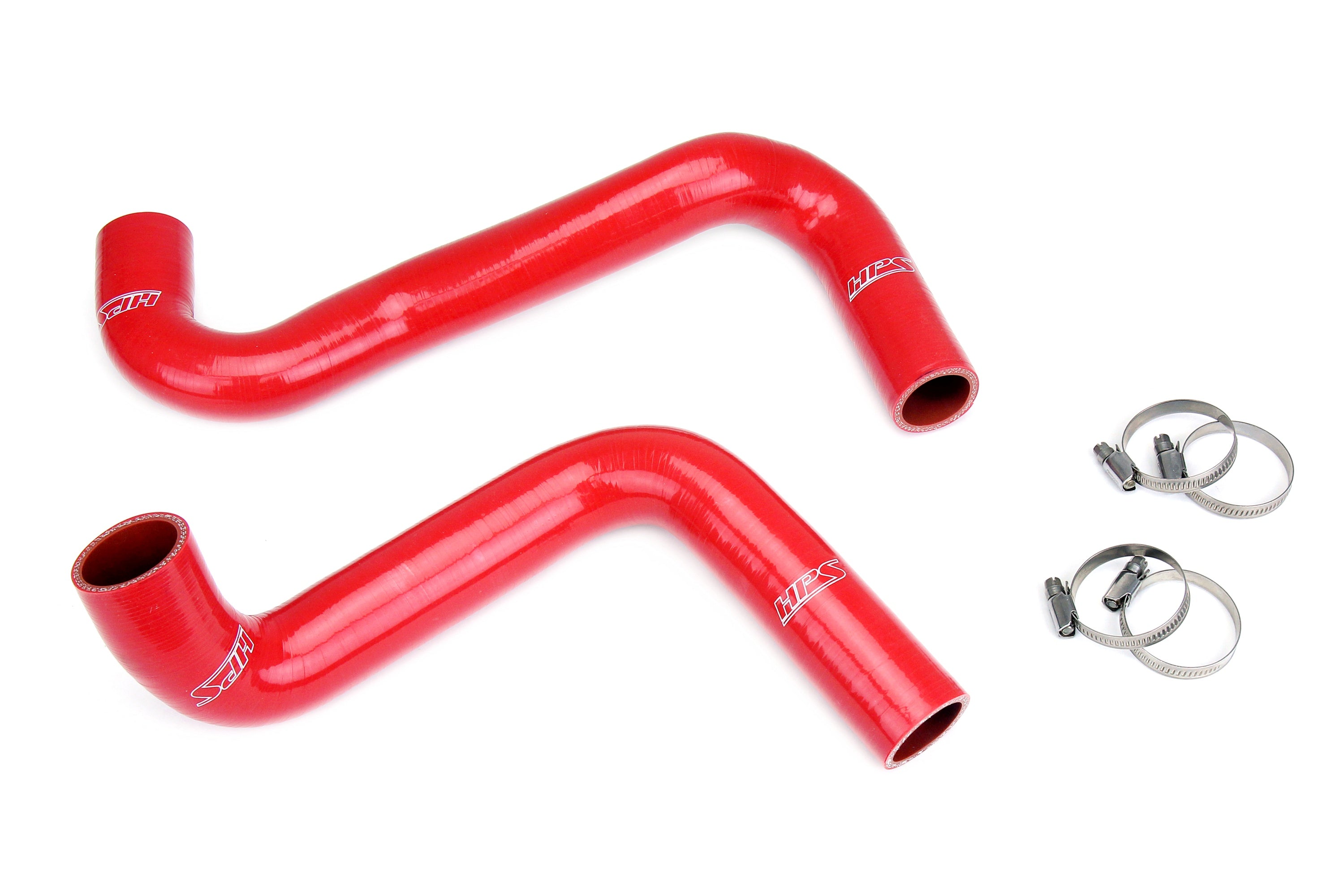 HPS Performance Hps Silicone Radiator Coolant Hose Kit 57 2059 Red Red - 57-2059-RED