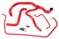 HPS Performance Hps Silicone Radiator Coolant Hose Kit 57 1594 R Red Red - 57-1594R-RED