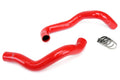 HPS Performance Hps Silicone Radiator Coolant Hose Kit 57 1011 Red Red - 57-1011-RED