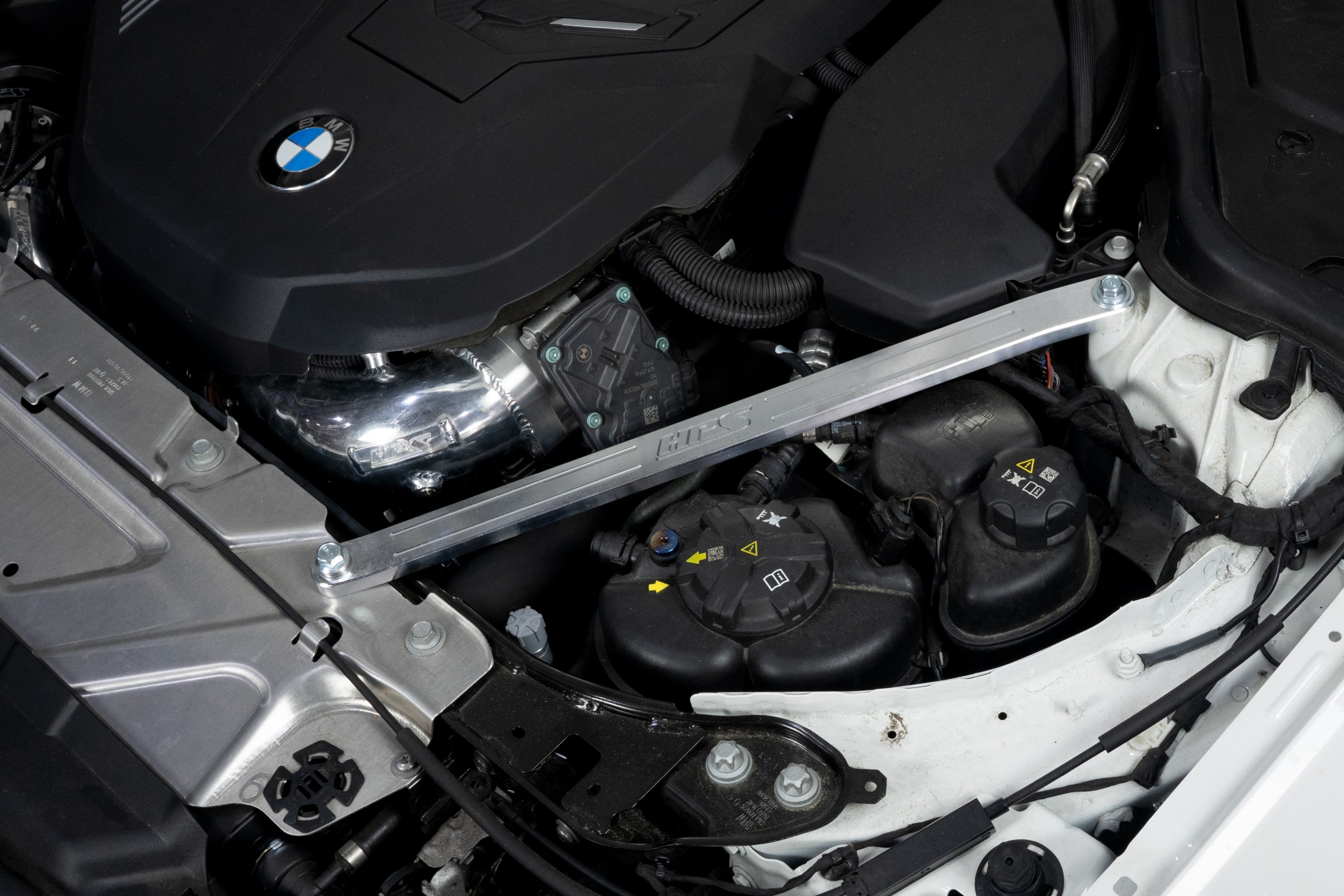 HPS Performance Front Strut Bar 42-115WB Black - 42-115WB