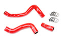 HPS Performance Hps Silicone Radiator Coolant Hose Kit 57 1886 Red Red - 57-1886-RED