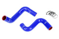 HPS Performance Hps Silicone Radiator Coolant Hose Kit 57 2057 Blue Blue - 57-2057-BLUE