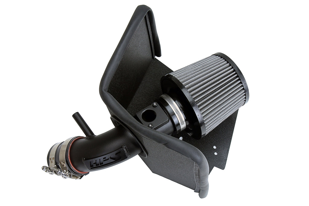 HPS Performance Air Intake Kit With Heat Shield 827-619WB Black - 827-619WB