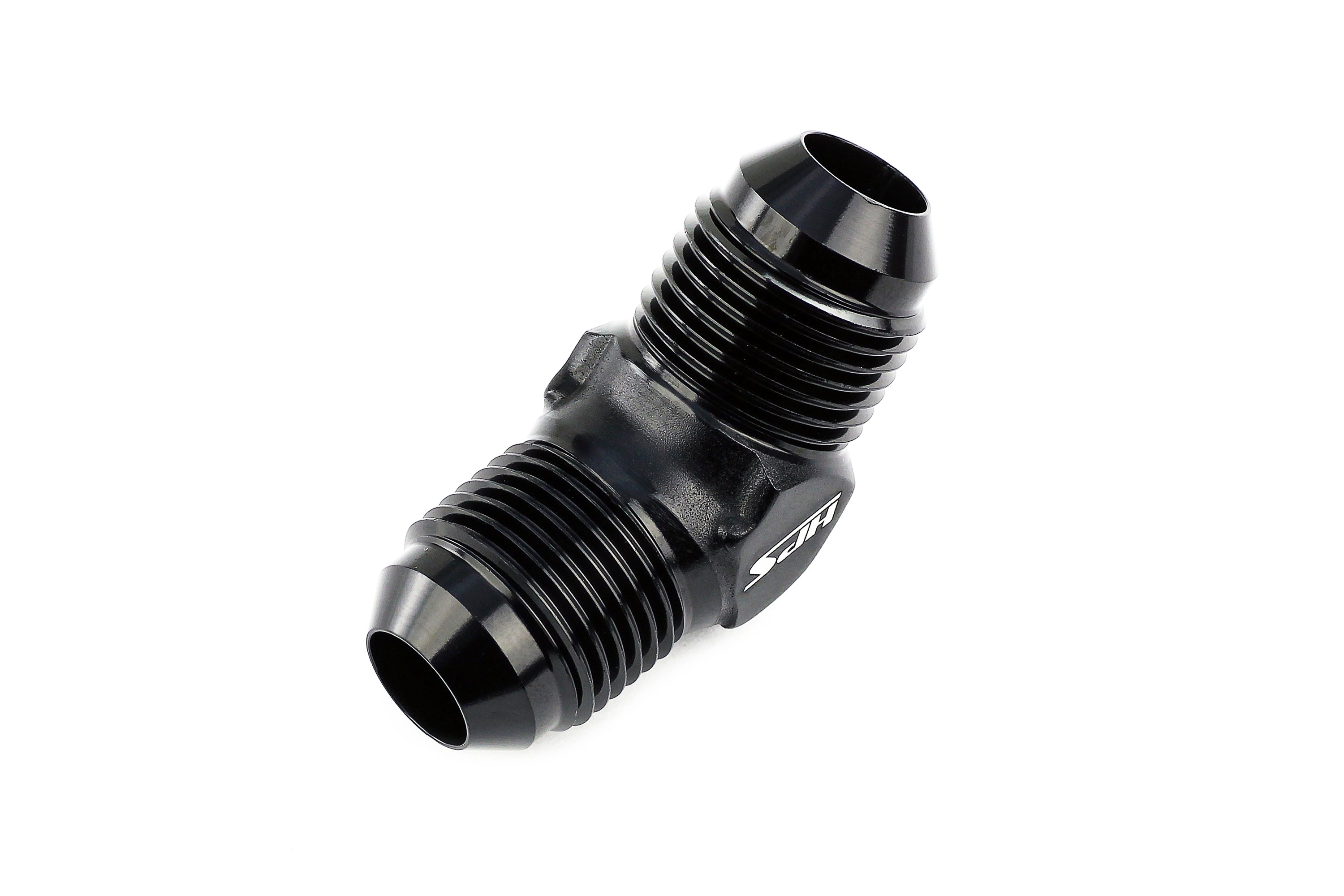 HPS Performance 45 Degree AN -8 Male to Male AN Union Adapter AN813-8
