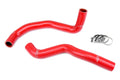 HPS Performance Hps Silicone Radiator Coolant Hose Kit 57 1967 Red Red - 57-1967-RED