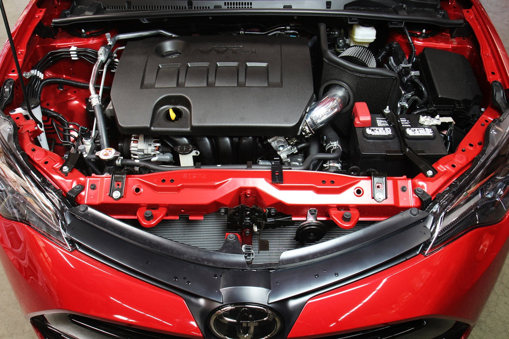 HPS Performance Air Intake Kit With Heat Shield 827-619R Red - 827-619R