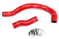 HPS Performance Hps Silicone Radiator Coolant Hose Kit 57 1266 Red Red - 57-1266-RED