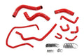 HPS Performance Hps Silicone Radiator, Water Bypass, And Throttle Body Coolant Hose Kit 57 2167 Red Red - 57-2167-RED
