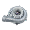 Turbine wheel with 'Garrett' branding on a white background