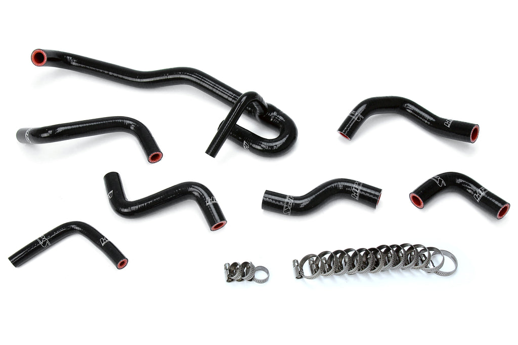 HPS Performance Hps Silicone Heater Coolant Hose Kit 57 2190 Blk Black - 57-2190-BLK