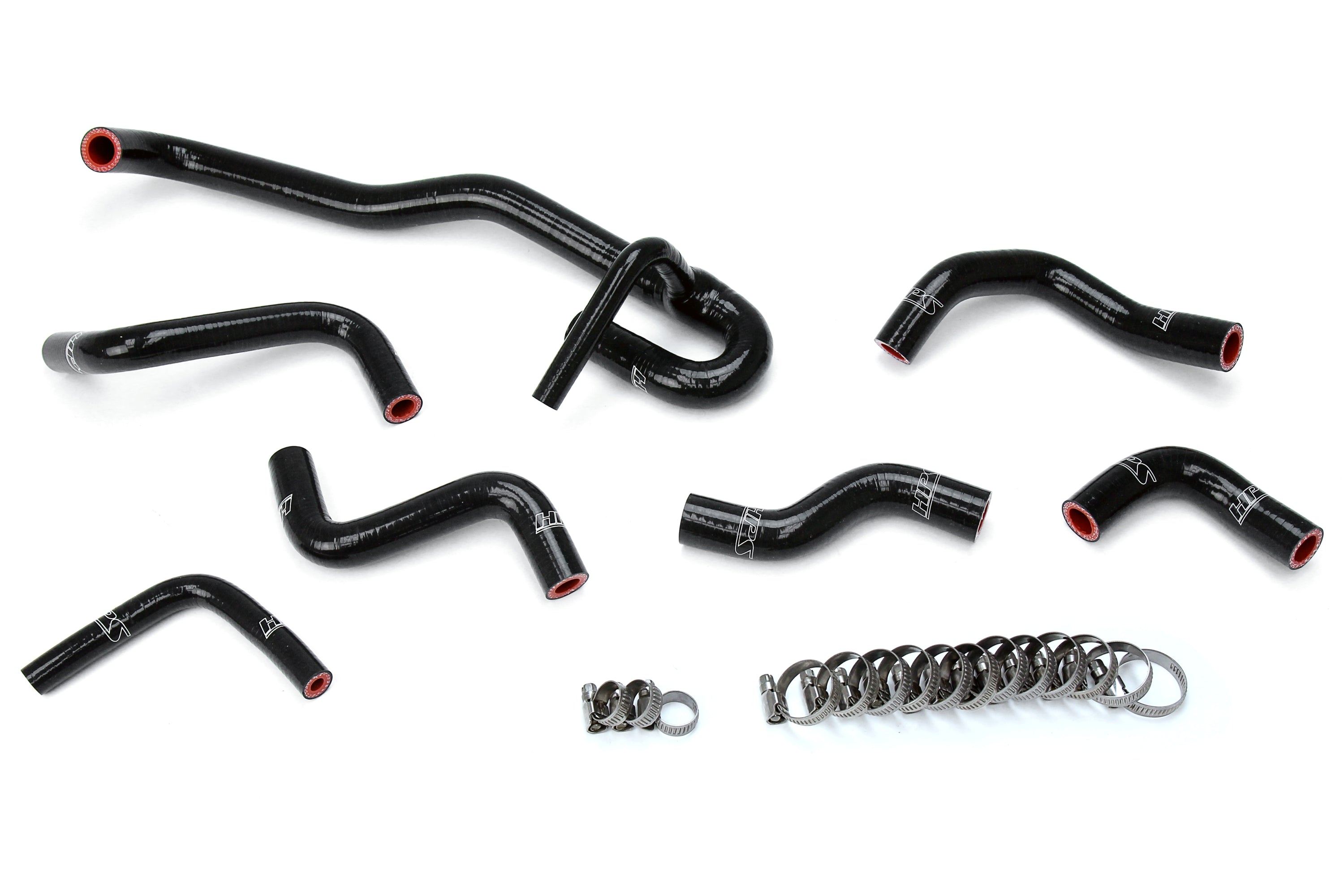 HPS Performance Hps Silicone Heater Coolant Hose Kit 57 2190 Blk Black - 57-2190-BLK
