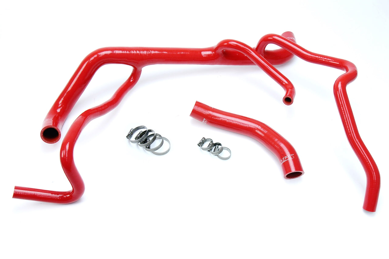 HPS Performance Hps Silicone Radiator Coolant Hose Kit 57 1664 Red Red - 57-1664-RED