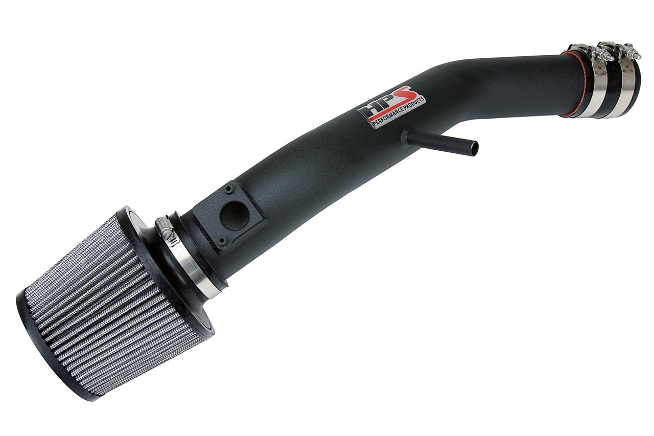 HPS Performance Air Intake Kit With Heat Shield 827-511WB Black - 827-511WB