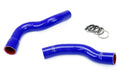 HPS Performance Hps Silicone Radiator Coolant Hose Kit 57 1449 R Blue Blue - 57-1449R-BLUE