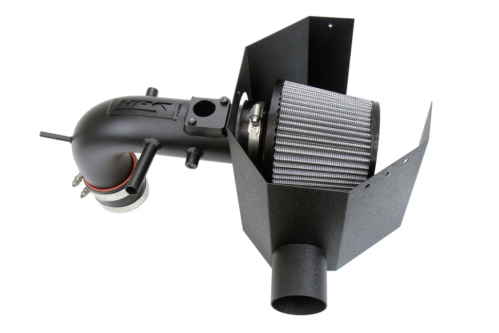 HPS Performance Air Intake Kit With Heat Shield 827-691WB Black - 827-691WB