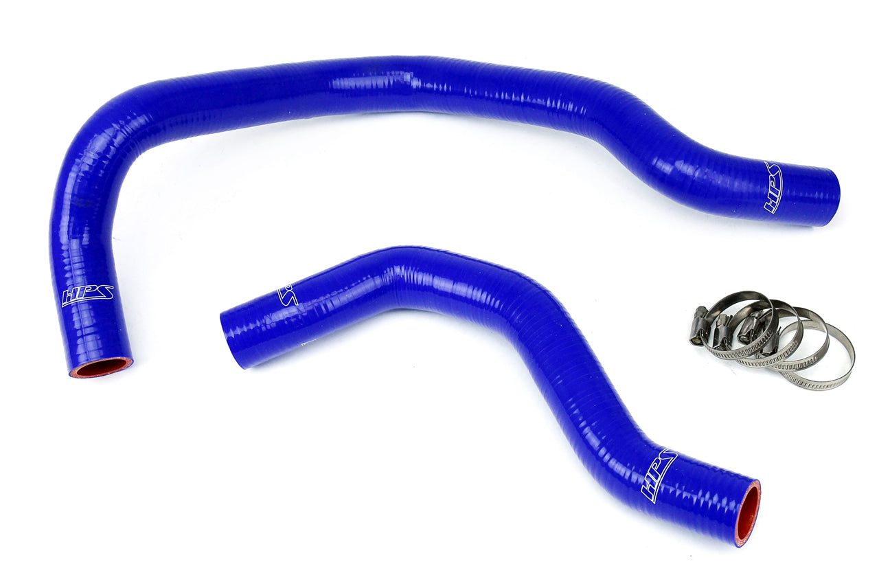 HPS Performance Hps Silicone Radiator Coolant Hose Kit 57 1016 Blue Blue - 57-1016-BLUE