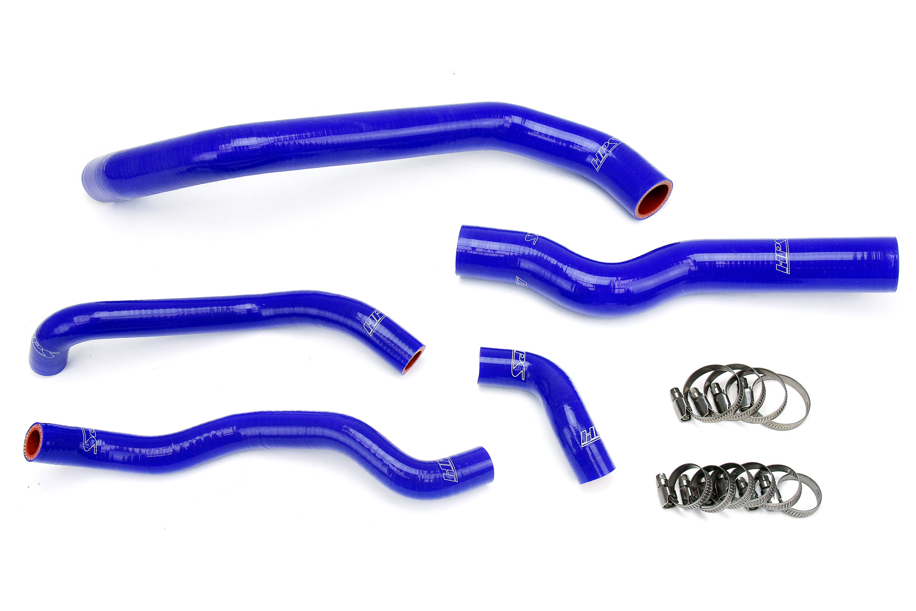 HPS Performance Hps Silicone Radiator And Heater Coolant Hose Kit 57 1973 Blue Blue - 57-1973-BLUE