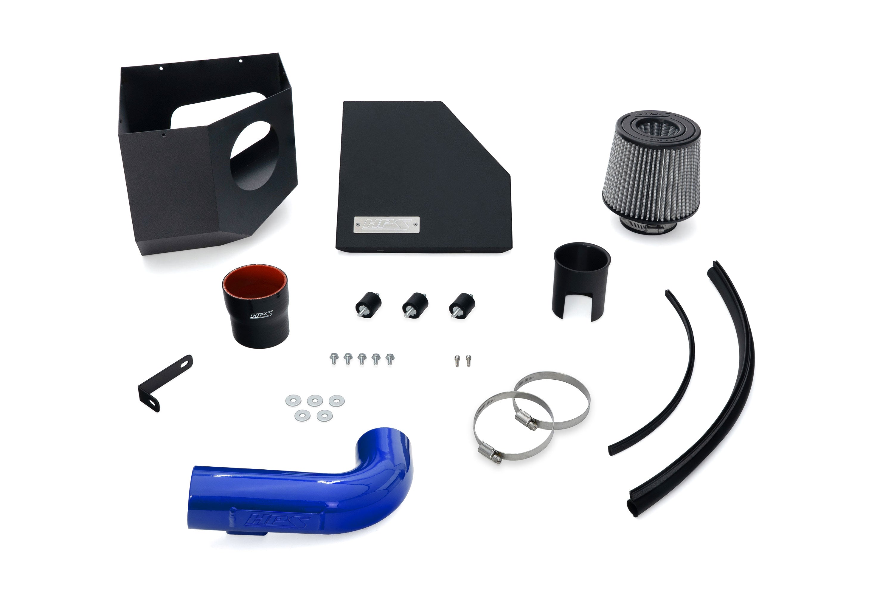 HPS Performance Air Intake Kit 827-786BL Blue - 827-786BL