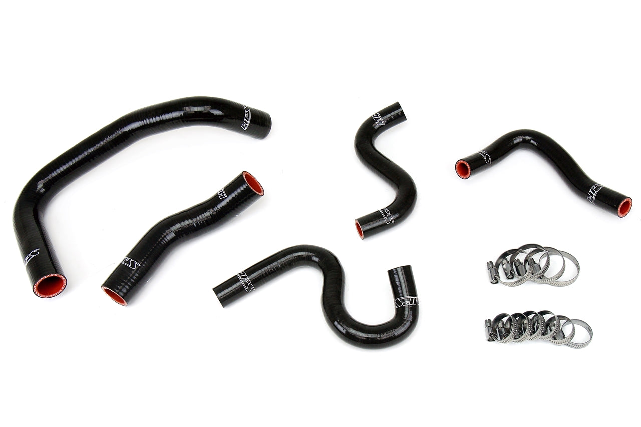 HPS Performance Hps Silicone Radiator And Heater Coolant Hose Kit 57 1337 Blk Black - 57-1337-BLK