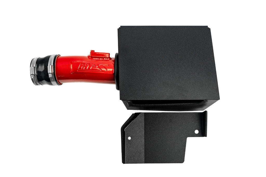HPS Performance Air Intake Kit With Heat Shield 827-406R Red - 827-406R
