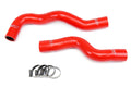 HPS Performance Hps Silicone Radiator Coolant Hose Kit 57 1055 Red Red - 57-1055-RED