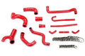 HPS Performance Hps Silicone Radiator And Heater Coolant Hose Kit 57 1209 Red Red - 57-1209-RED