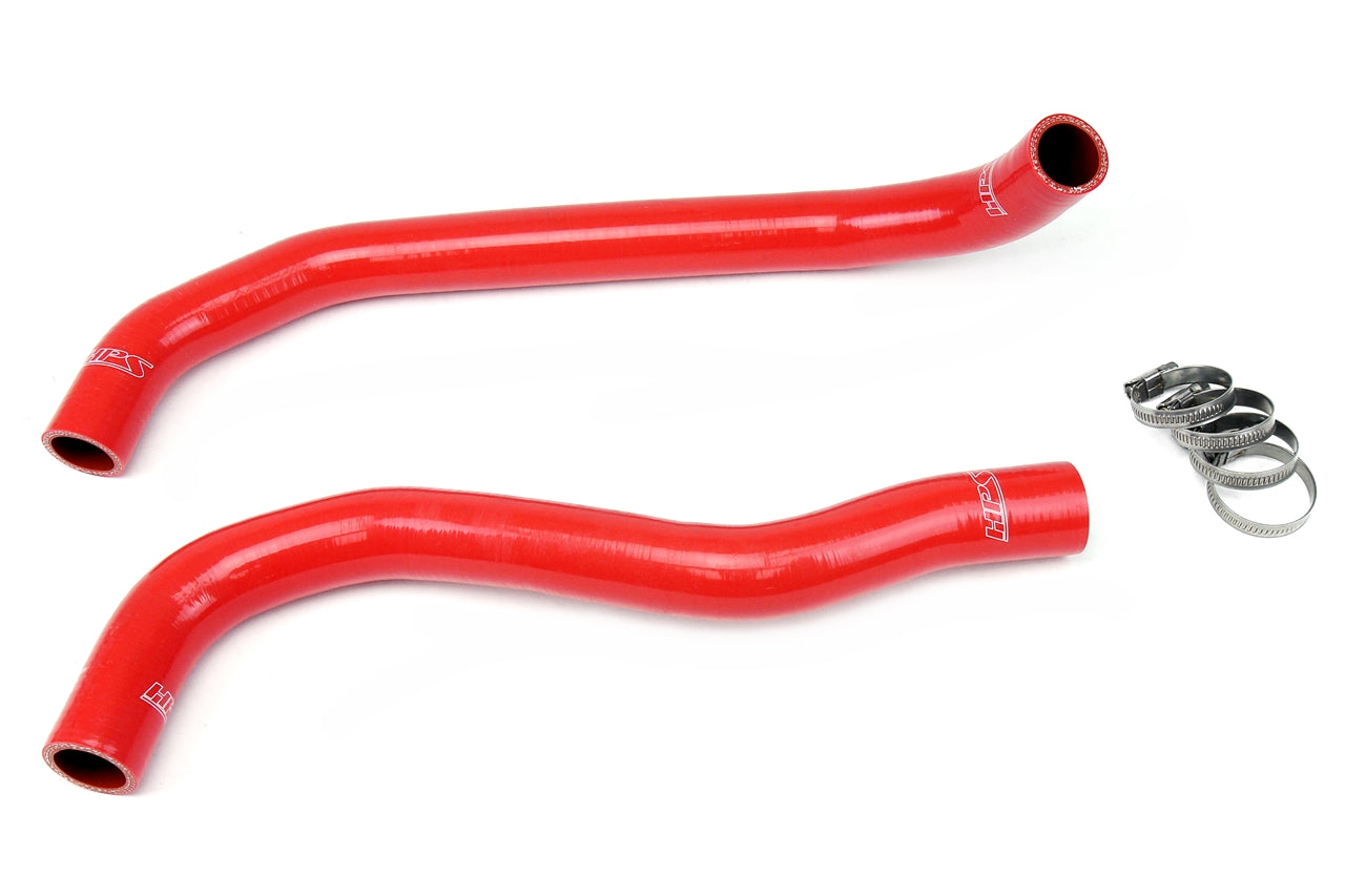 HPS Performance Hps Silicone Radiator Coolant Hose Kit 57 1383 Red Red - 57-1383-RED