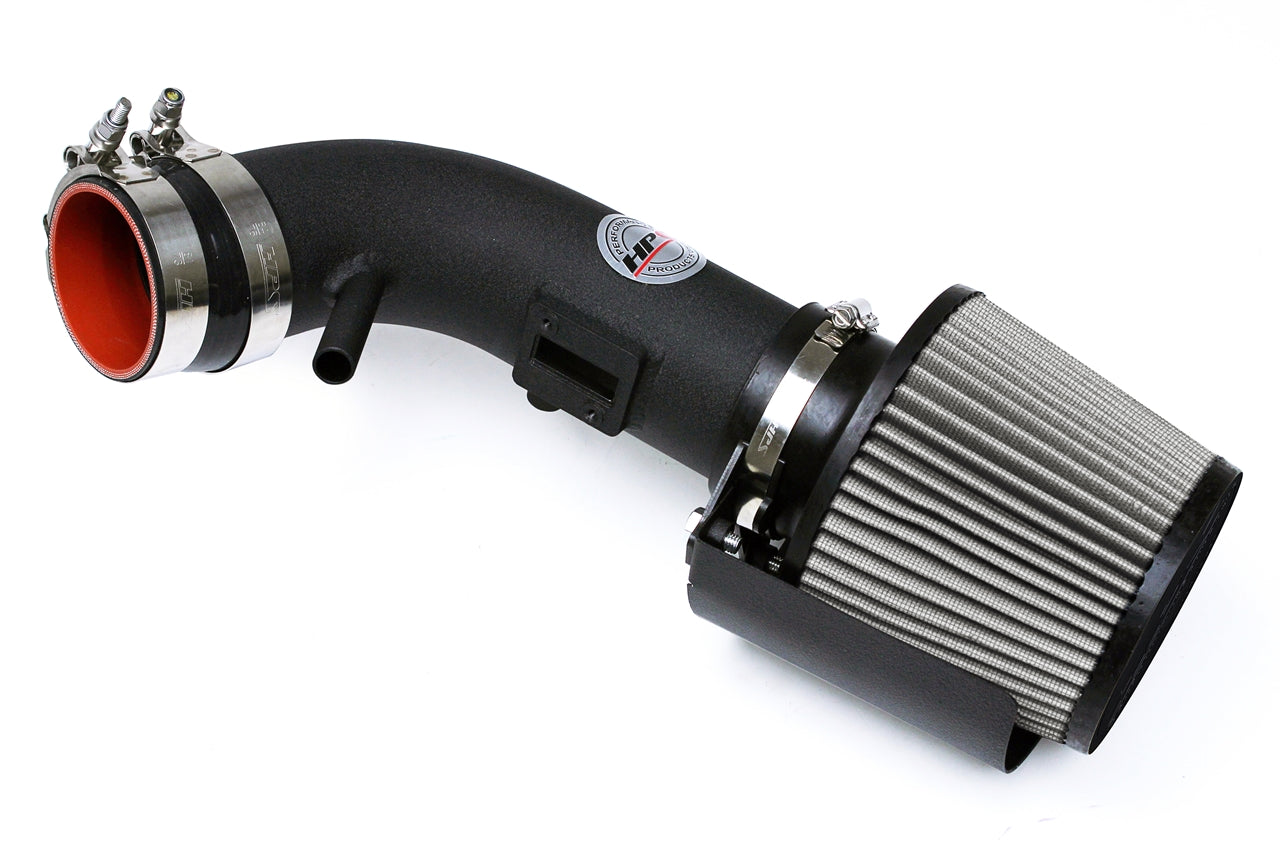 HPS Performance Air Intake Kit With Heat Shield 827-546WB Black - 827-546WB