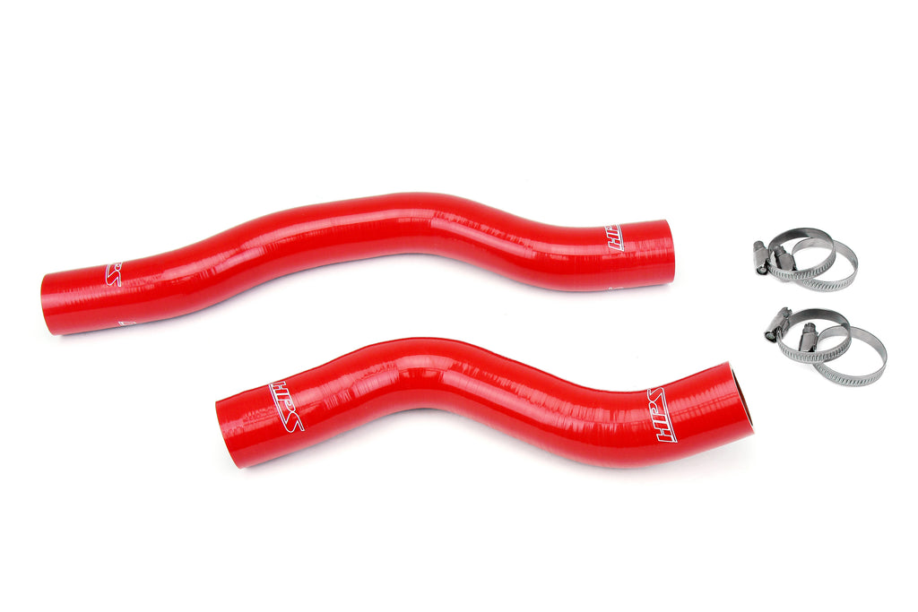 HPS Performance Hps Silicone Radiator Coolant Hose Kit 57 1963 Red Red - 57-1963-RED