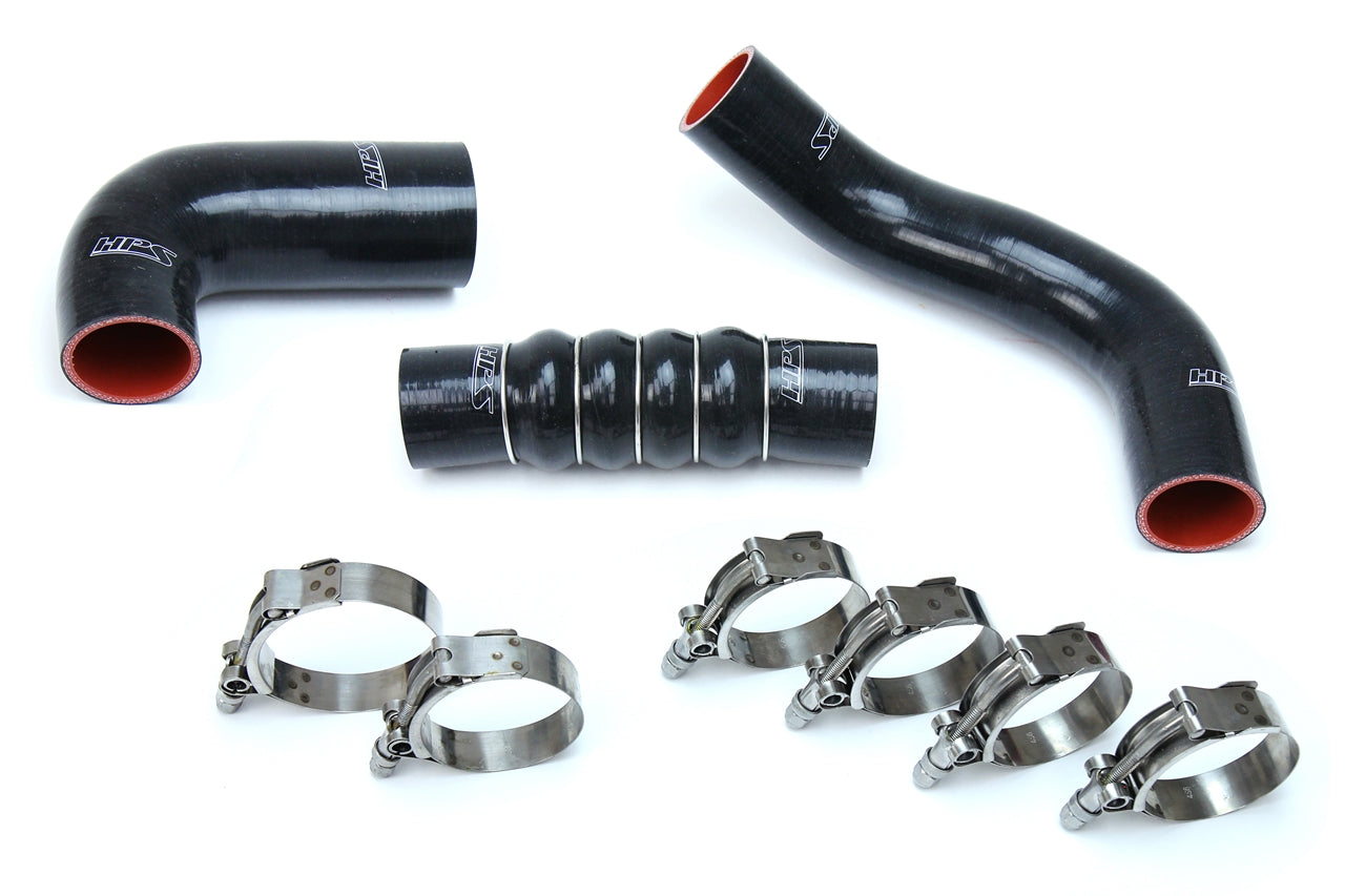 HPS Performance Hps Silicone Intercooler Hose Kit 57 1599 Blk Black - 57-1599-BLK
