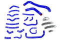 HPS Performance Hps Silicone Radiator And Heater Coolant Hose Kit 57 1914 Blue Blue - 57-1914-BLUE