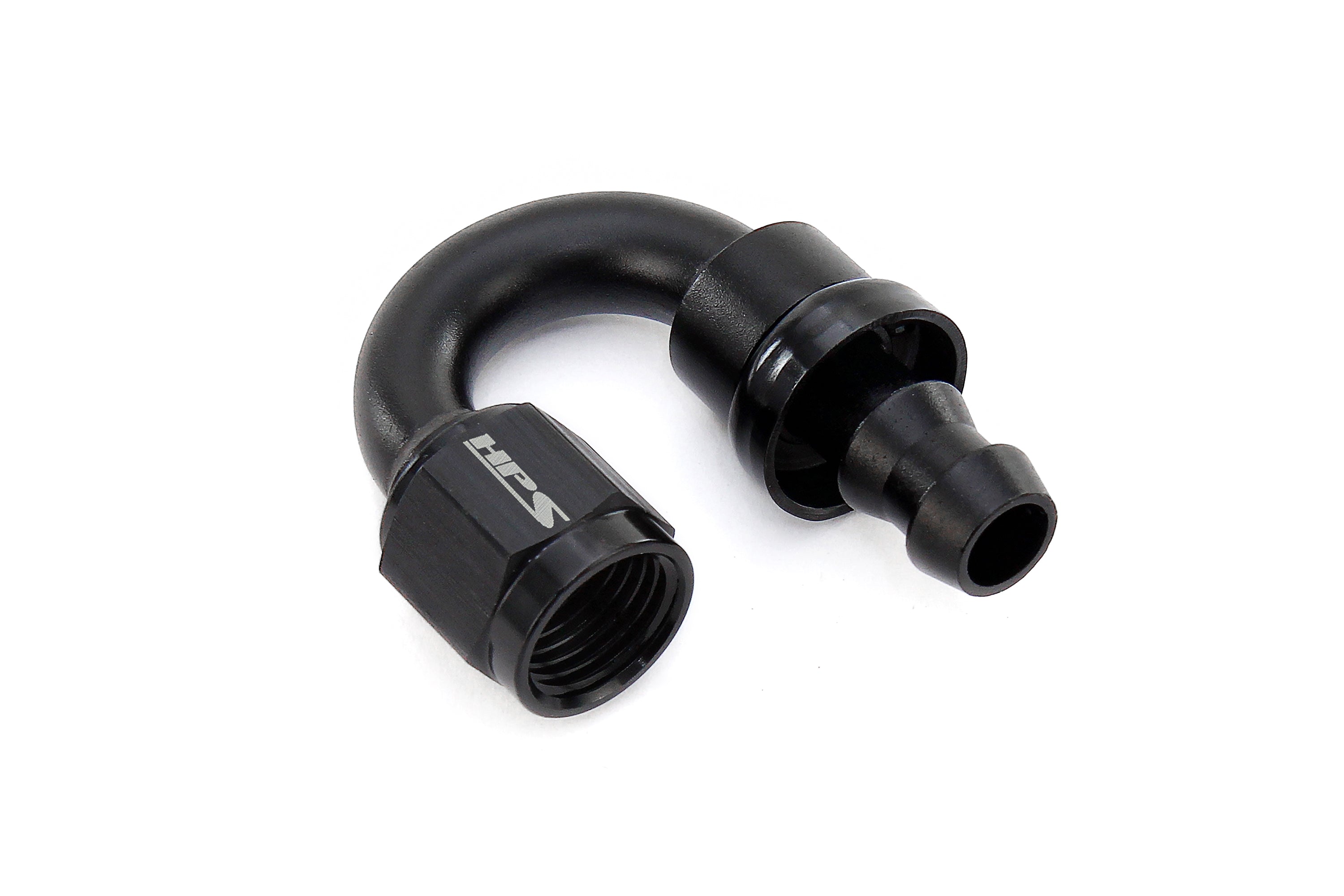 HPS Performance 150 Series AN -4 Push-On 180 Degree Hose End 150-1804