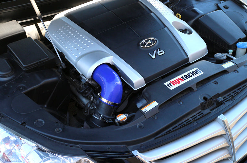 HPS Performance Silicone Air Intake Kit 827-276BL Blue - 827-276BL