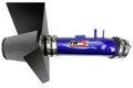 HPS Performance Air Intake Kit With Heat Shield 827-630BL Blue - 827-630BL