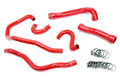 HPS Performance Hps Silicone Radiator And Heater Coolant Hose Kit 57 1543 Red Red - 57-1543-RED