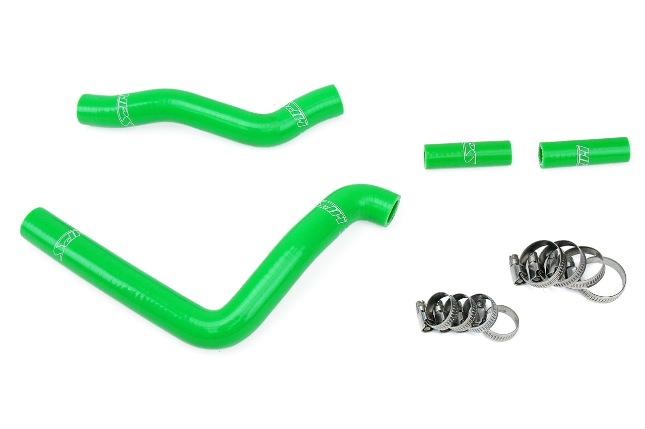 HPS Performance Hps Silicone Radiator Coolant Hose Kit 57 1369 Grn Green - 57-1369-GRN