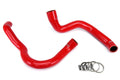 HPS Performance Hps Silicone Radiator Coolant Hose Kit 57 1219 Red Red - 57-1219-RED