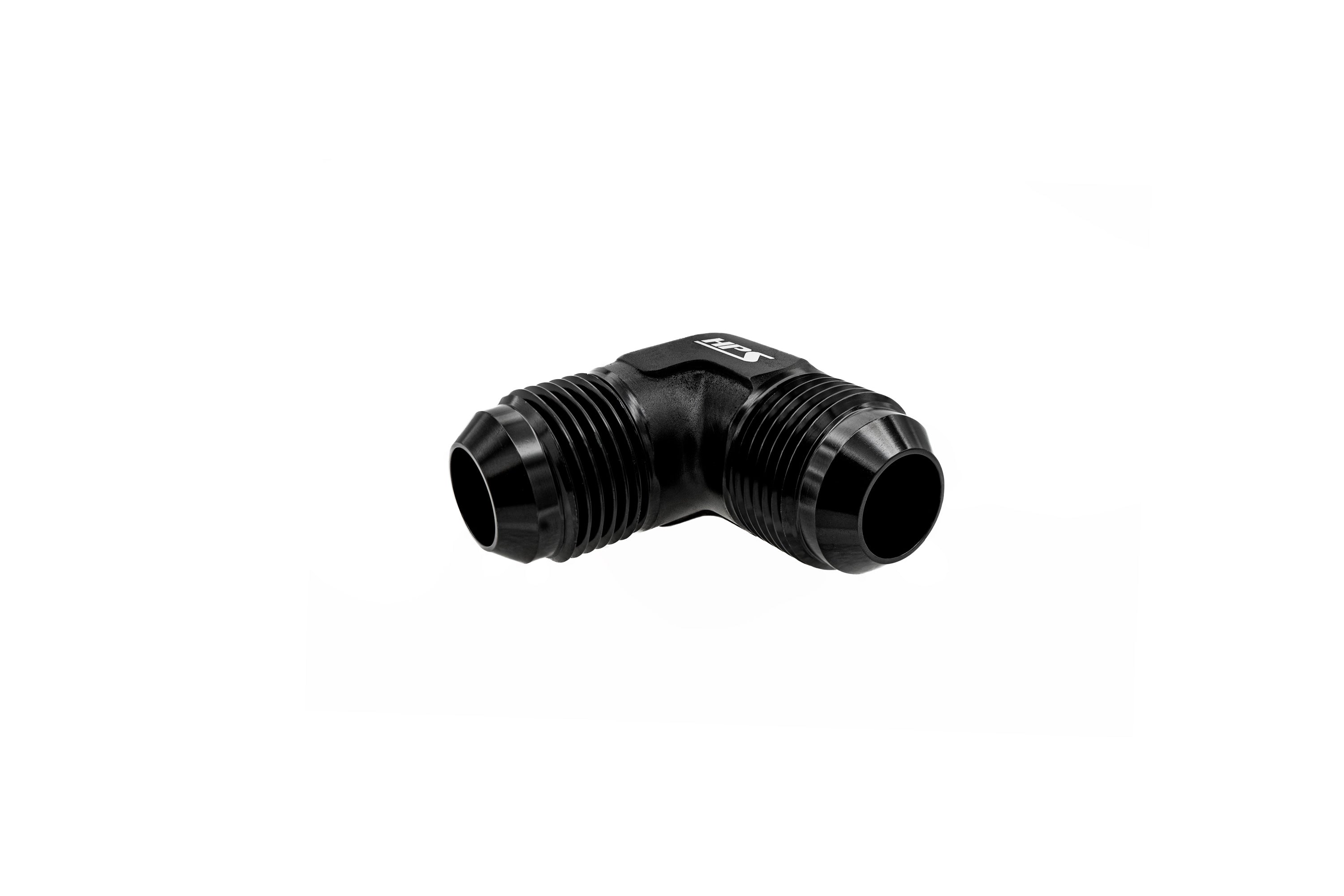 HPS Performance 90 Degree AN -12 Male to Male Union Adapter AN821-12