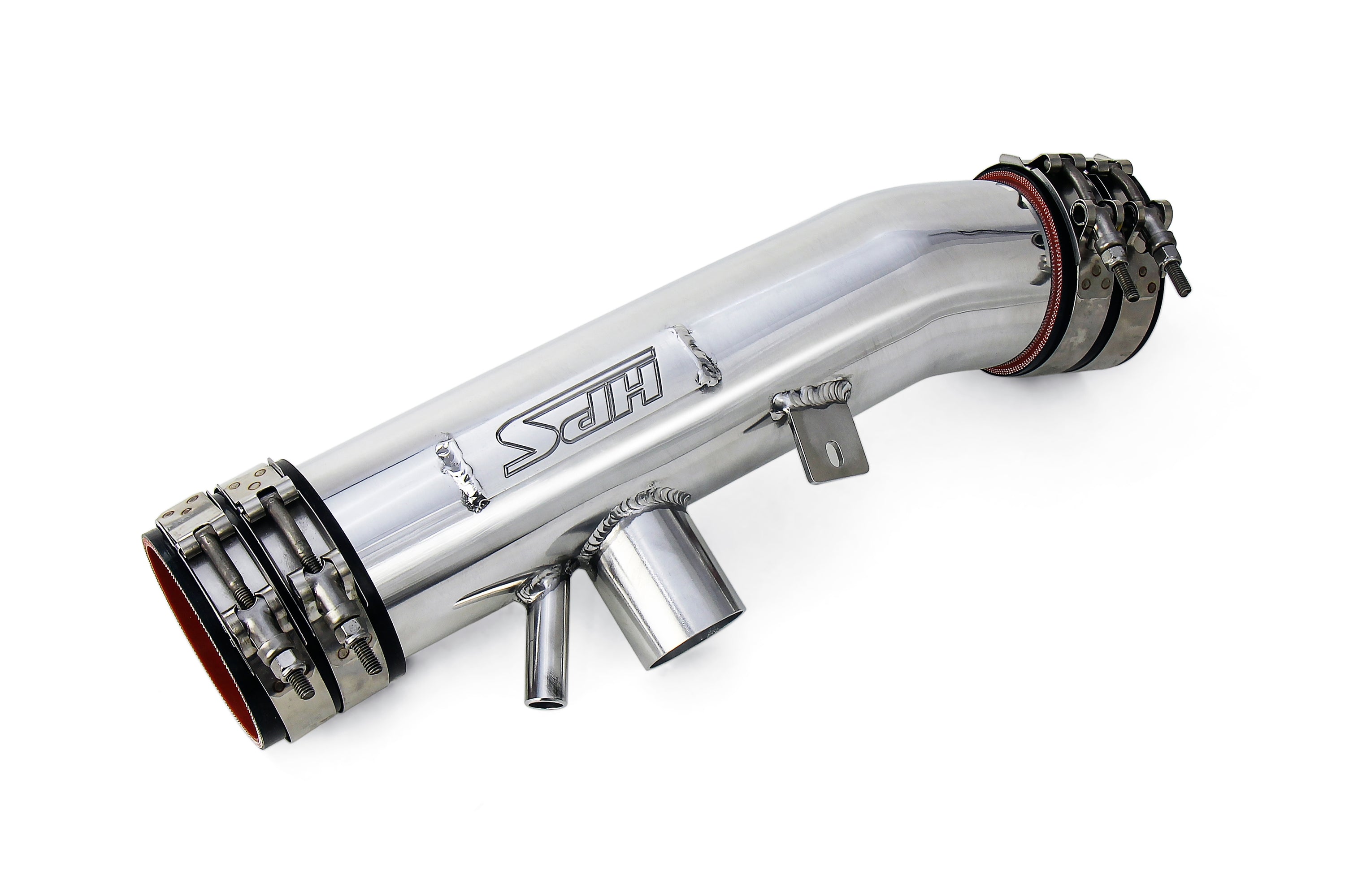 HPS Performance Air Intake Tube Kit 27-198P Polished - 27-198P