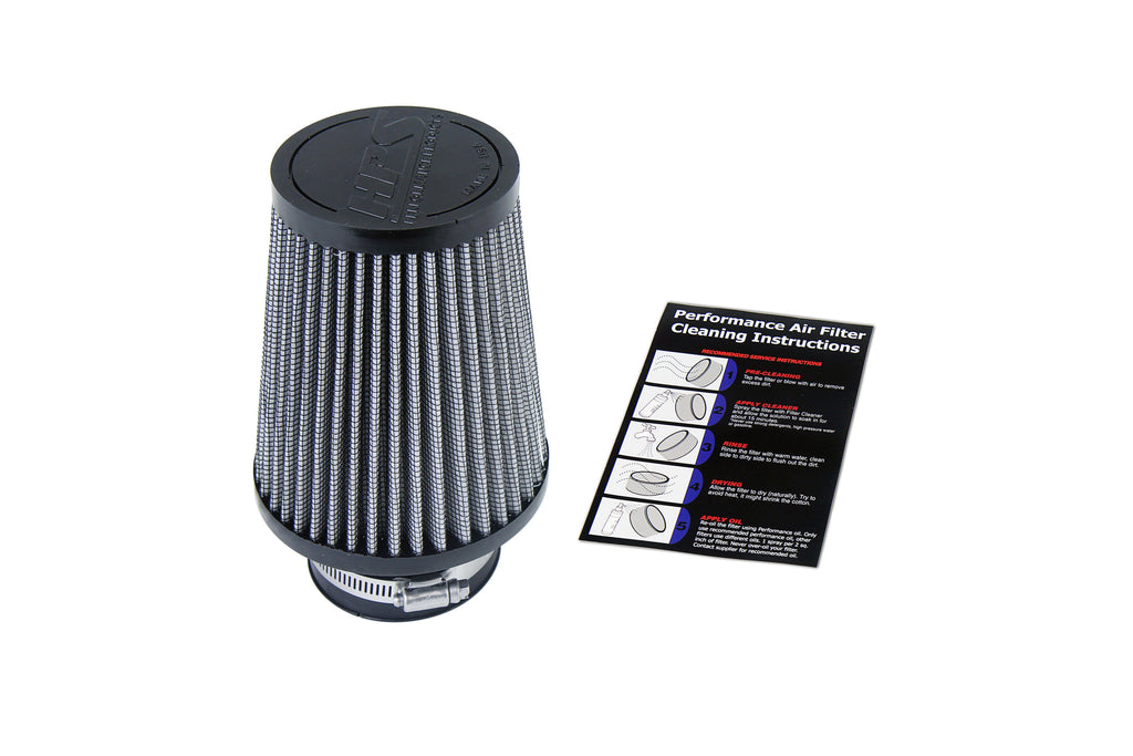 HPS Performance Air Filter 2-3/4" ID, 6" Element Length, 7-3/4" Overall Length, HPS-4296
