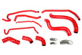 HPS Performance Hps Silicone Radiator And Heater Coolant Hose Kit 57 1429 Red Red - 57-1429-RED