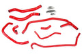 HPS Performance Hps Silicone Radiator And Heater Coolant Hose Kit 57 1452 Red Red - 57-1452-RED