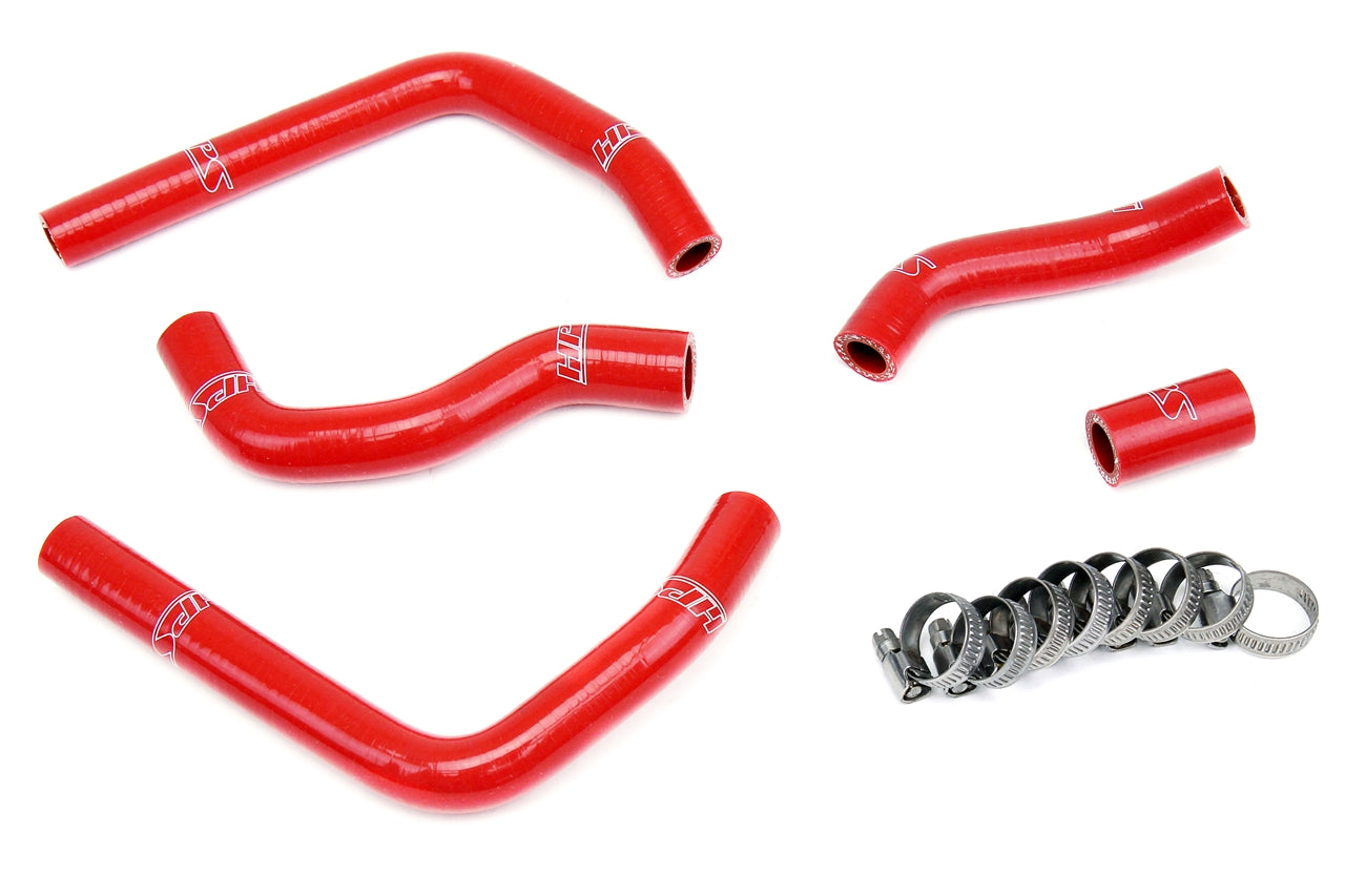 HPS Performance Hps Silicone Radiator Coolant Hose Kit 57 1374 Red Red - 57-1374-RED